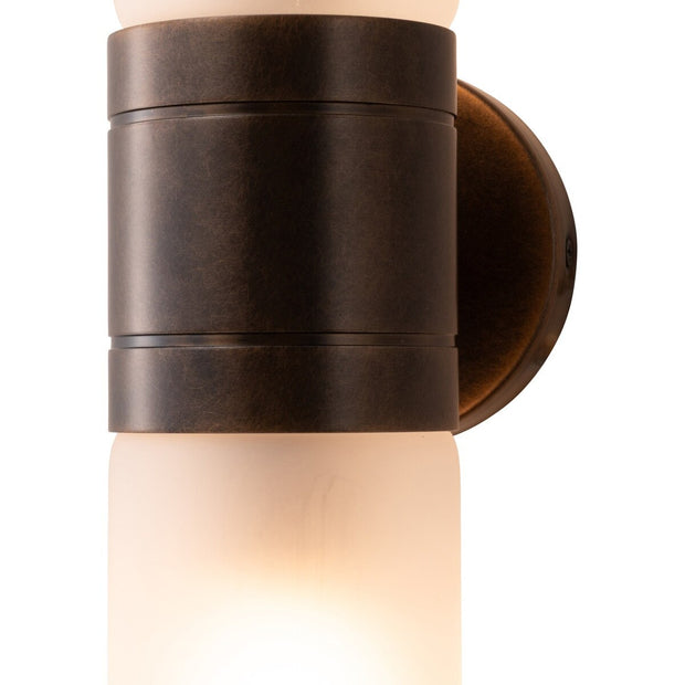 Hepburn Wall Light Antique Brass