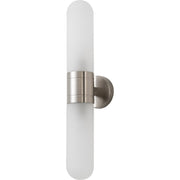 Hepburn Wall Light Brushed Nickel