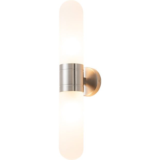 Hepburn Wall Light Brushed Nickel