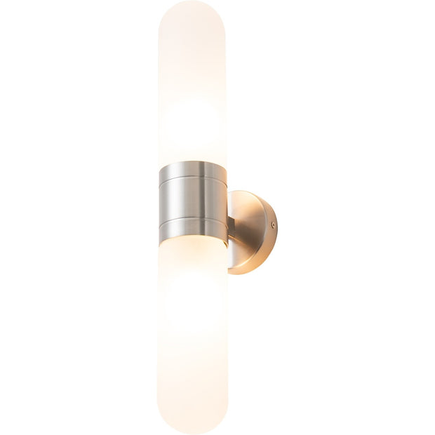 Hepburn Wall Light Brushed Nickel