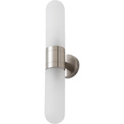 Hepburn Wall Light Brushed Nickel