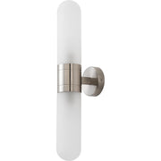 Hepburn Wall Light Brushed Nickel