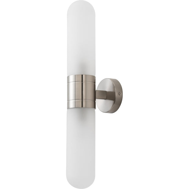 Hepburn Wall Light Brushed Nickel