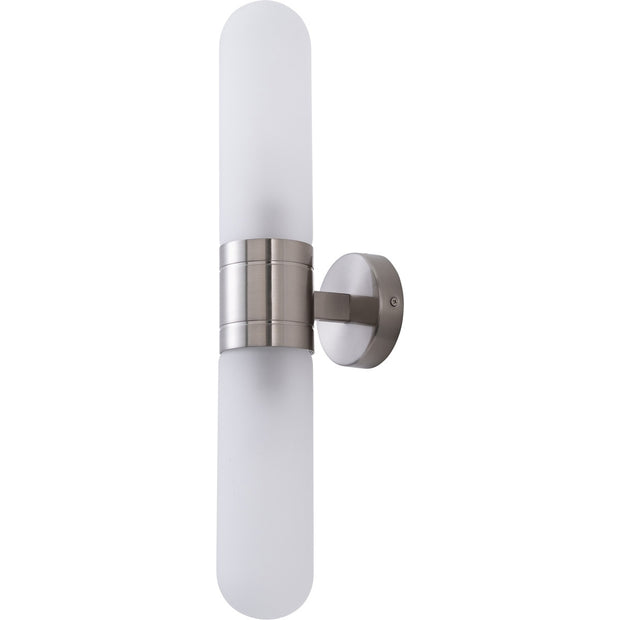 Hepburn Wall Light Brushed Nickel