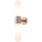 Hepburn Wall Light Brushed Nickel