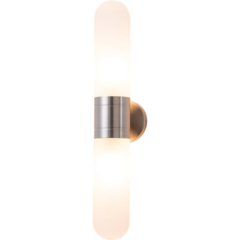 Hepburn Wall Light Brushed Nickel