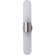 Hepburn Wall Light Brushed Nickel