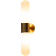 Hepburn Wall Light Satin Brass