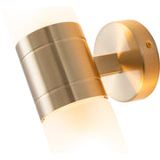 Hepburn Wall Light Satin Brass