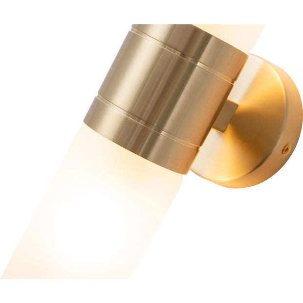 Hepburn Wall Light Satin Brass