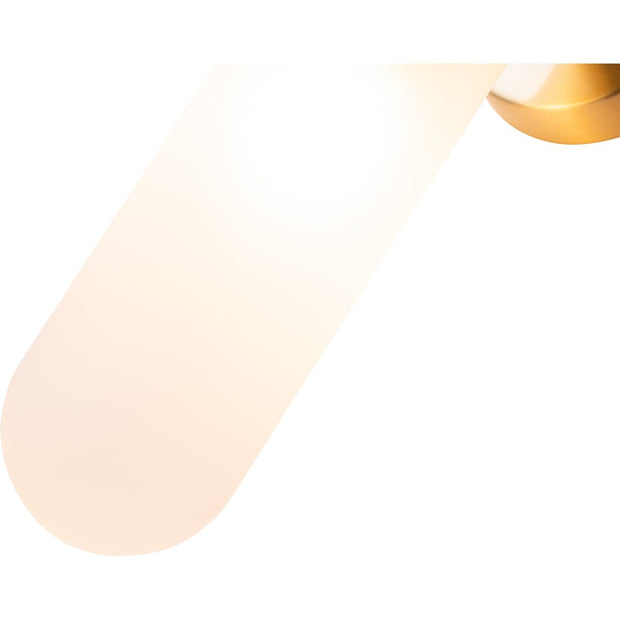 Hepburn Wall Light Satin Brass