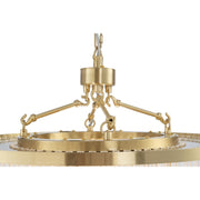 Evangeline Medium 60cm 8 Light Chandelier Satin Brass