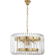 Collette 60cm 6 Light 1 Tier Chandelier Satin Brass