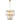 Collette 60cm 9 Light 2 Tier Chandelier Satin Brass
