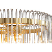 Collette 80cm 13 Light 2 Tier Chandelier Satin Brass