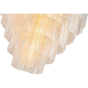 Alara Medium 60cm 9 Light 5 Tier Chandelier Satin Brass