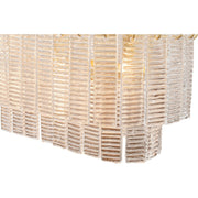 Alara 100cm 5 Light Bench Chandelier Satin Brass