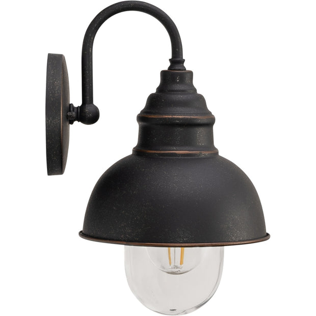 Parkway Small Exterior Wall Light Antique Bronze