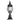 Flinders Medium IP44 Outdoor Pillar Mount Antique Black