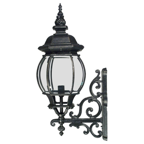 Flinders Large IP44 Outdoor Wall Light Antique Black