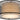 LORIA White and Black Double Drum 30cm DIY Batten Fix
