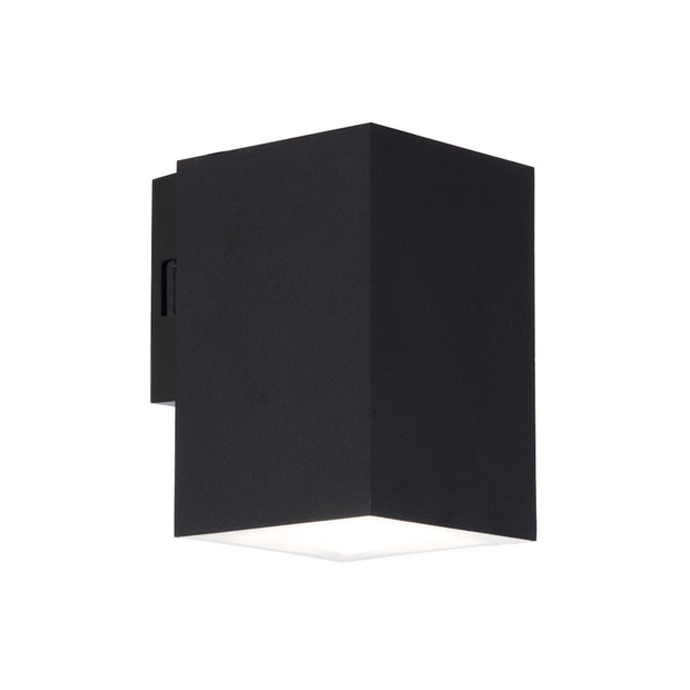 LORSA 1 LIGHT WALL LAMP 9w CCT BLACK IP65