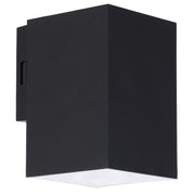 LORSA 1 LIGHT WALL LAMP 9w CCT BLACK IP65