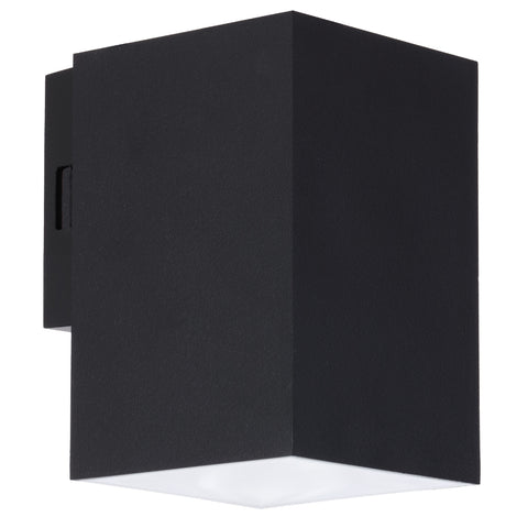 LORSA 1 LIGHT WALL LAMP 9w CCT BLACK IP65