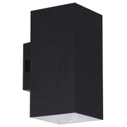 Lorsa 2 Light Wall Lamp 2x9w CCT Black IP65
