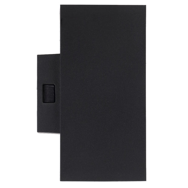 Lorsa 2 Light Wall Lamp 2x9w CCT Black IP65