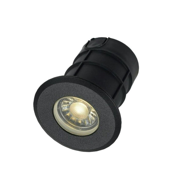 Luc 8w Inground/Deck Light Black Warm White