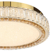 Lucent 64W CCT LED 40cm Oyster Gold with Remote