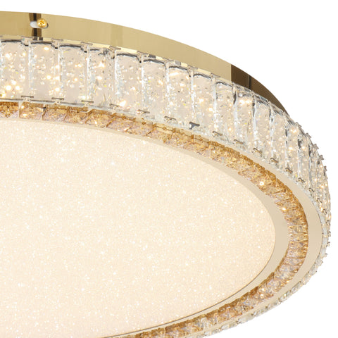 Lucent 128W CCT LED 60cm Oyster Gold with Remote