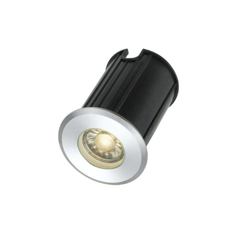 Luc 5w Inground/Deck Light Aluminium Warm White