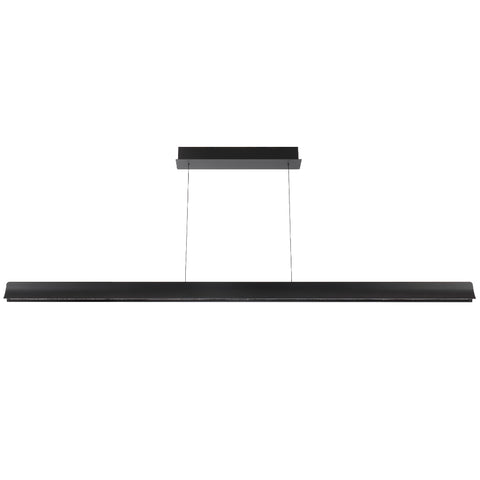 Lucid Linear Black Pendant 34w LED CCT