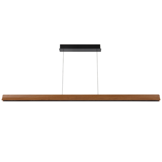 Lucid Linear Wood Pendant 34w LED CCT