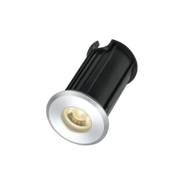 Luc 3w Inground/Deck Light Aluminium Warm White