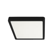 Lunos 23cm Square Oyster 18w CCT IP44 Black