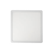 Lunos 23cm Square Oyster 18w CCT IP44 White