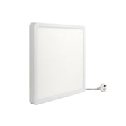 Lunos 23cm Square Oyster 18w CCT IP44 White