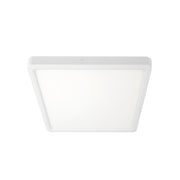 Lunos 23cm Square Oyster 18w CCT IP44 White