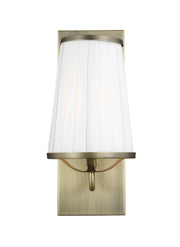 Esther 1L Wall Sconce Time Worn Brass