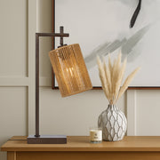 Lyndra Table Lamp Bronze with Natural String