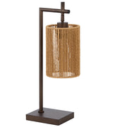 Lyndra Table Lamp Bronze with Natural String