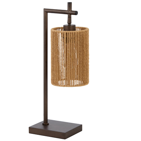 Lyndra Table Lamp Bronze with Natural String