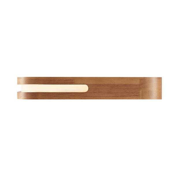 LYRIC 24W LED CCT 3 Step Dimmable Teak Trim Square Oyster
