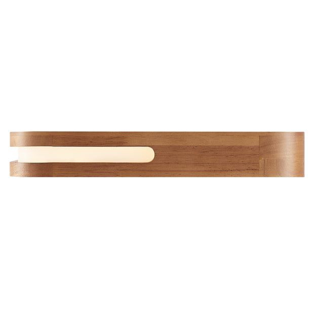 LYRIC 36W LED CCT 3 Step Dimmable Teak Trim Square Oyster
