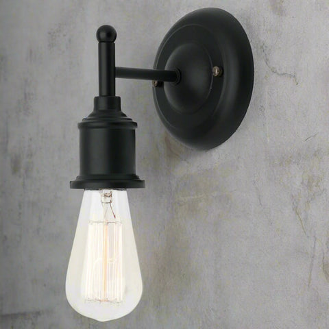 Leona Black Wall Lamp