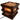 BOXED WOODEN FIRE BOWL Himalayan Salt Lamp