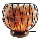 Himalayan Salt Cage Lamp BASKET 240V